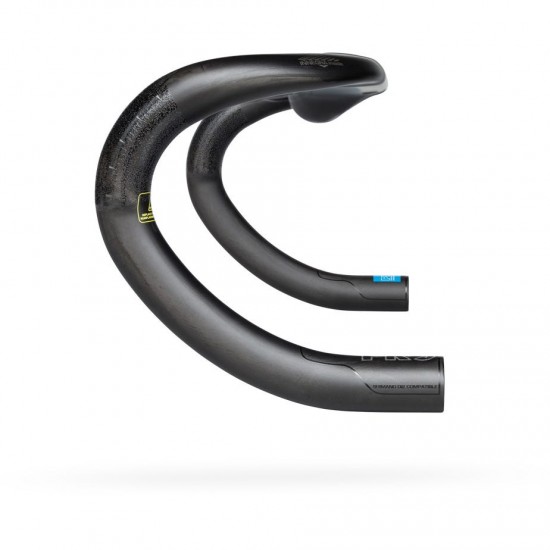 PRO VIBE Superlight Aero Handlebar, Carbon, 31.8mm, Compact, 42cm