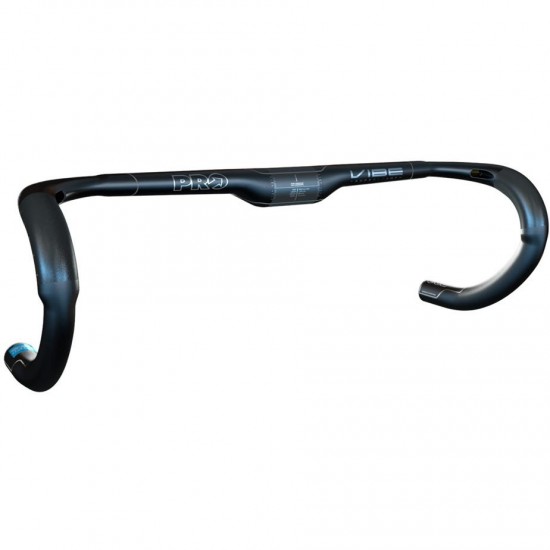 PRO VIBE Superlight Aero Handlebar, Carbon, 31.8mm, Compact, 42cm