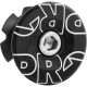 PRO Top Cap Alloy, Black, 1 1/8