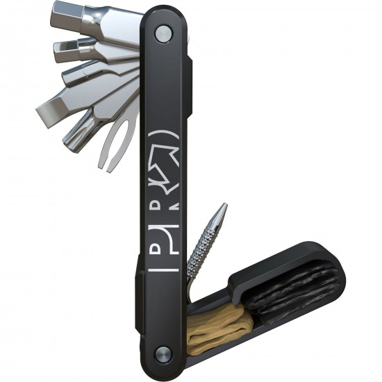 PRO Mini Tool, 9-Functions inc. Tubeless Tool, Alloy Case