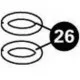 Park Tool 1576-2 Metric O-Ring for INF-1 and 2