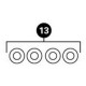 Park Tool 2611-6 O-ring for BKD DOT fluid bleed kits