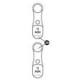 Park Tool 2615-2 11mm Brake bleed block BKM-1.2 and BKD-1.2
