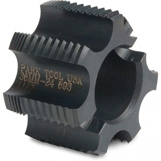 Park Tool 693 - Tap, 36mm x 24 tpi Italian Right Hand Thread For BTS-1