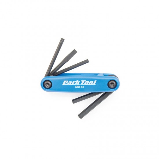 Park Tool AWS-9.2 - Fold-Up Hex Wrench and Screwdriver Set