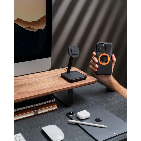 Quad Lock MAG Dual Desktop Wireless Charger