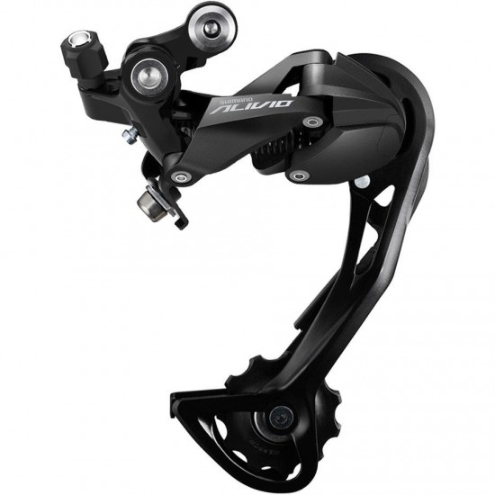 Shimano RD-M3100 Alivio rear derailleur, 9-speed, Shadow design, SGS long cage