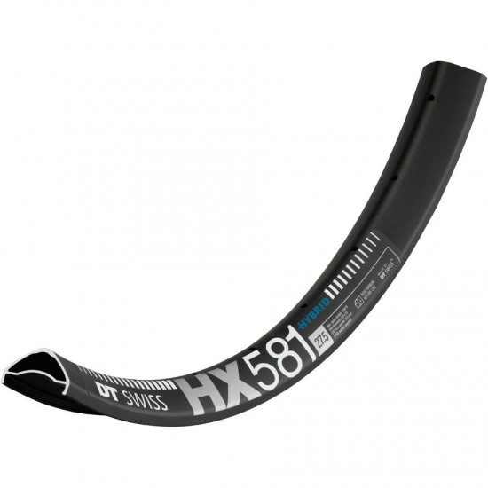 DT Swiss HX 581 Hybrid SBWT disc-specific 32 hole Presta-drilled black - 27.5"
