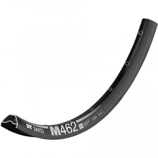 DT Swiss M 462 Sleeve-joined disc-specific 28 hole Presta-drilled black - 29"