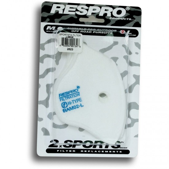 Respro Sportsta Filter Large - Pack of 2