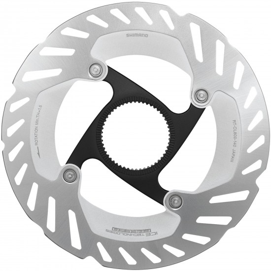 Shimano RT-CL800 Ice Tech FREEZA rotor with internal lockring, 140 mm
