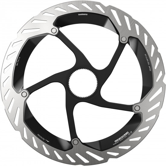 Shimano RT-CL900 Ice Tech FREEZA rotor with external lockring, 203 mm