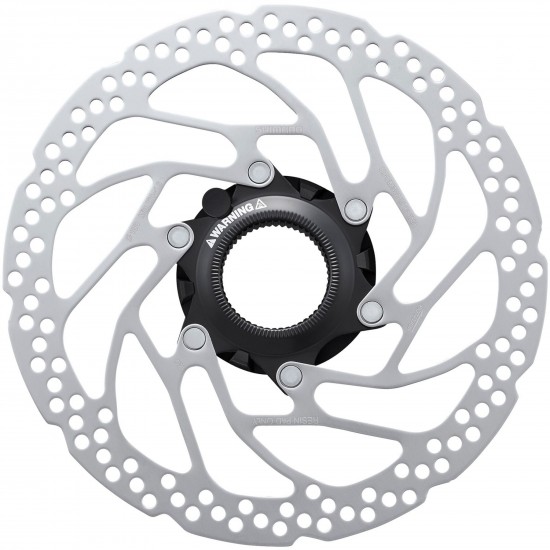 Shimano RT-EM300 rotor with internal and external lockring, 180 mm