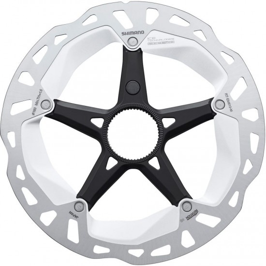 Shimano RT-EM810 Steps rotor, external lockring and magnet, Ice Tech FREEZA, 160 mm