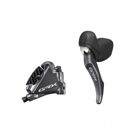 Shimano ST-RX810-LA GRX dropper post lever bled with BR-RX810 calliper, left hand