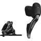 Shimano ST-RX825 GRX Di2 12-speed STI bled with BR-RX820 calliper, right front