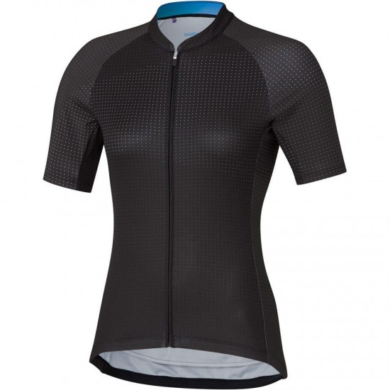Shimano Clothing Women's Mizuki Jersey, Black, Size S
