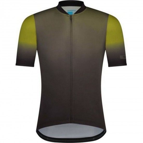 Shimano Clothing Men's, Evolve Avventura Jersey, Indigo Blue, Size S