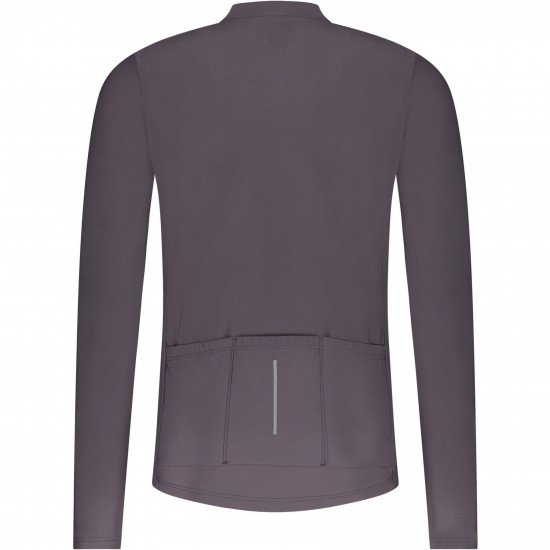 Shimano Clothing Men's, Element LS Jersey, Smoky Topaz, Size S
