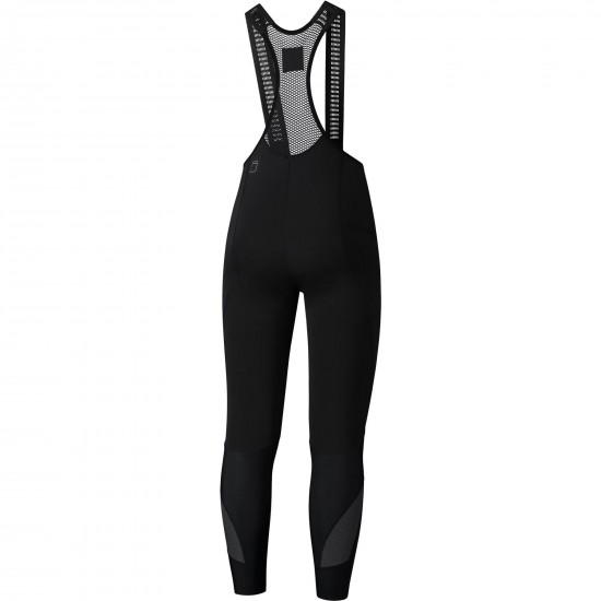 Shimano Clothing Men's, Beaufort Bib Tights, Black, Size XXL