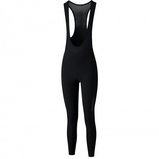 Shimano Clothing Women's, Kaede Bib Tights, Black, Size S