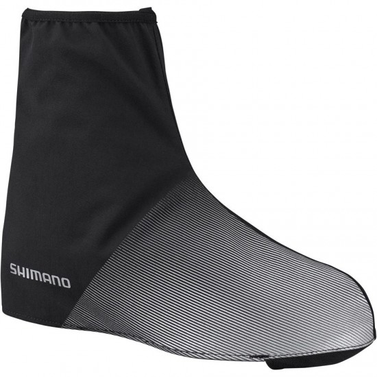 Shimano Clothing Unisex Waterproof Shoe Cover, Black, Size S (37-40)
