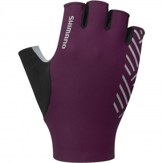 Shimano Clothing Men's Advanced Gloves, Dark Red, Size L