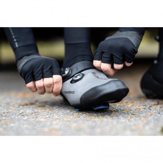 Shimano Clothing Men's S-PHYRE Toe Cover, Black, Size XXL (47-49)