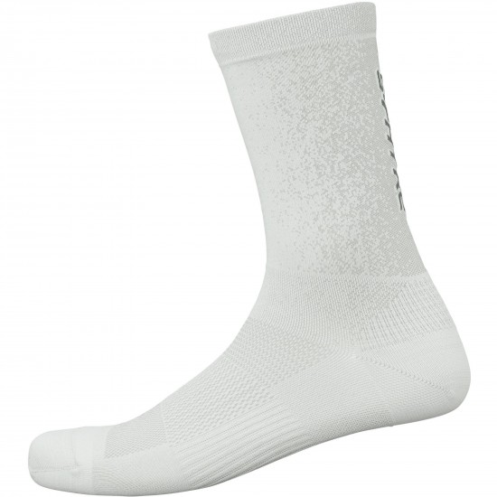 Shimano Clothing Unisex, S-PHYRE LEGGERA Socks, White, Size S (36-40)