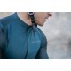 Shimano Clothing Men's, S-PHYRE FLASH Short Sleeve Jersey, Black/Green, Size S