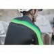 Shimano Clothing Men's, S-PHYRE FLASH Short Sleeve Jersey, Black/Green, Size S