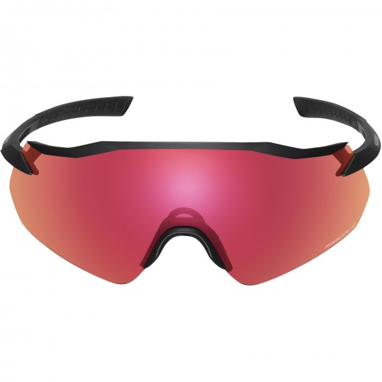 Shimano Clothing Equinox Glasses, Metallic Black, RideScape Road Lens