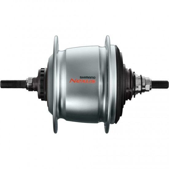 Shimano SG-C6001-8V 8-Speed Internal Hub for Rim Brake, 132x184 mm, 36h, Silver