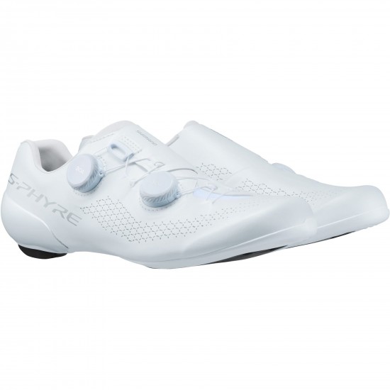 Shimano Clothing S-PHYRE RC9 (RC910) Shoes, White, Narrow Size 43