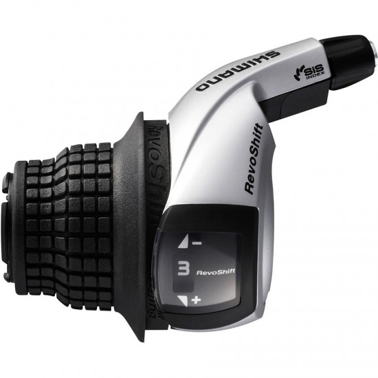 Shimano SL-RS45 Revoshift, 3-speed front, left hand, with optical gear display