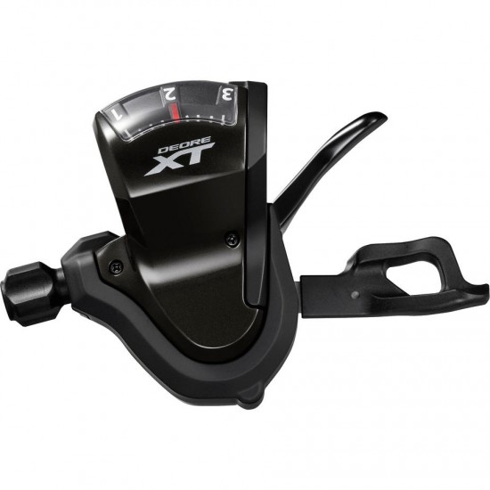 Shimano SL-T8000 XT Trekking shift lever, 3-speed, left hand
