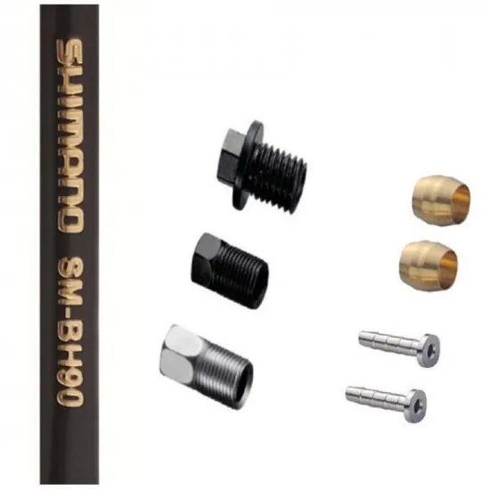 Shimano SM-BH90-JK straight connection hose, rear, 1700mm, black