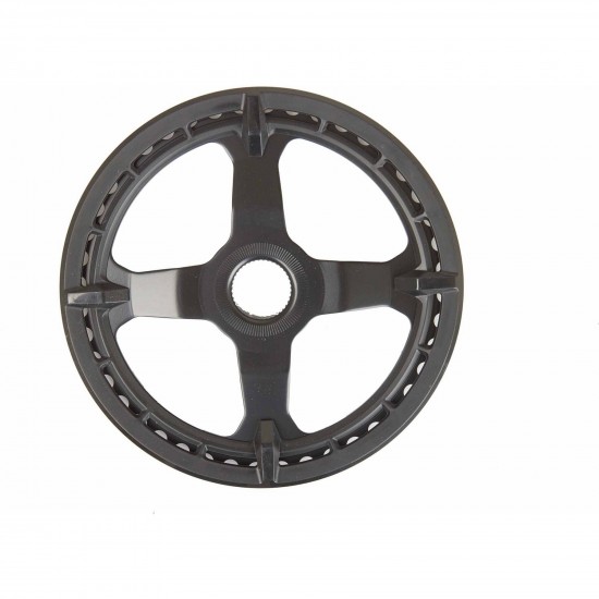 Shimano SM-CRE50 STEPS chainring, black, 44T with single chainguard