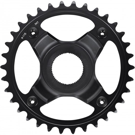 Shimano SM-CRE70-B 11/10/9spd single chainring 34T w/o chainguard chainline 55mm