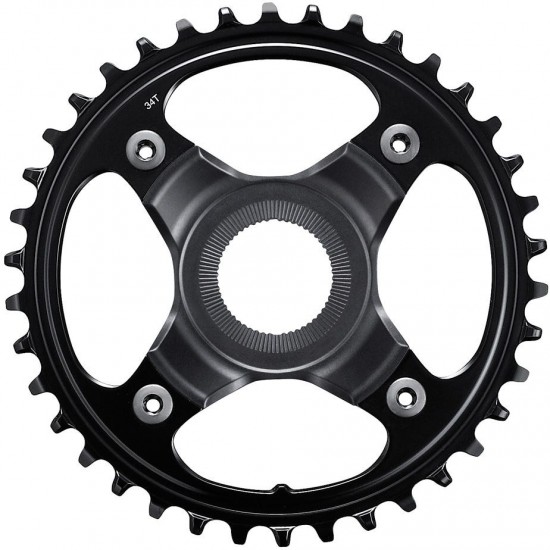 Shimano SM-CRE80-B 11/10spd DCE single chainring 38T w/o c/guard, chain line 53mm