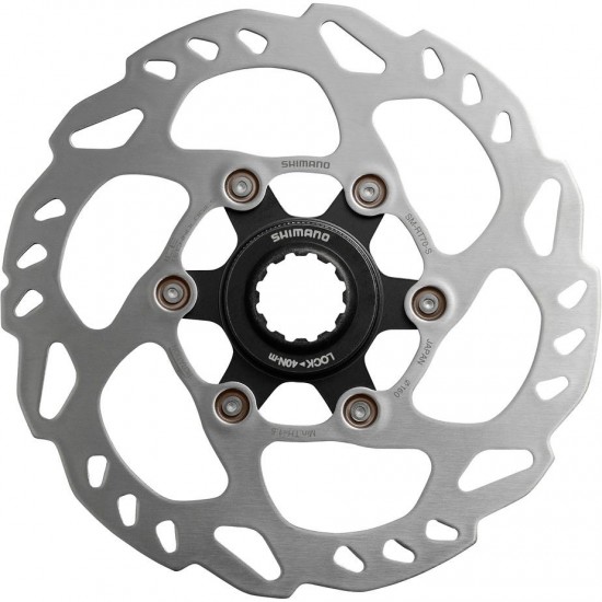 Shimano SM-RT70 Center Lock disc rotor with internal lockring, Ice Tech, 160 mm