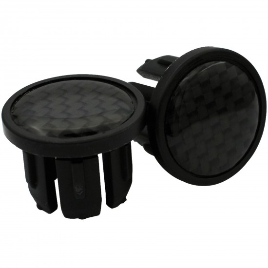 M Part Carbon fibre look bar end plugs for Road bikes