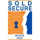 Kryptonite Evolution Mini-9 U-Lock with Flexframe bracket Sold Secure Gold