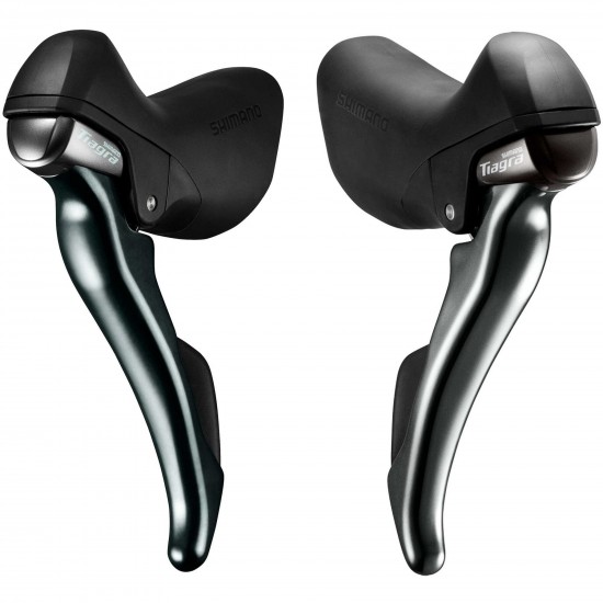 Shimano ST-4703 Tiagra 10-speed road STI levers, for triple
