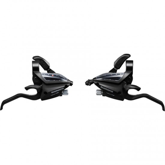Shimano ST-EF500 EZ fire plus STI set, 2-finger lever, 2 x 7-speed, black