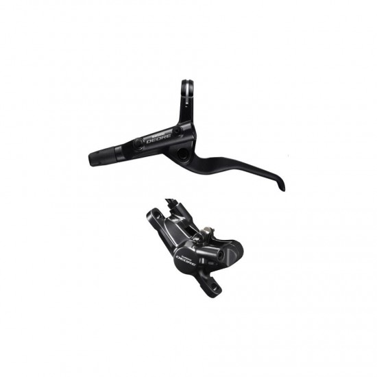 Shimano BR-T6000 Deore bled I-spec-II compatible brake lever/Post mount calliper, rear