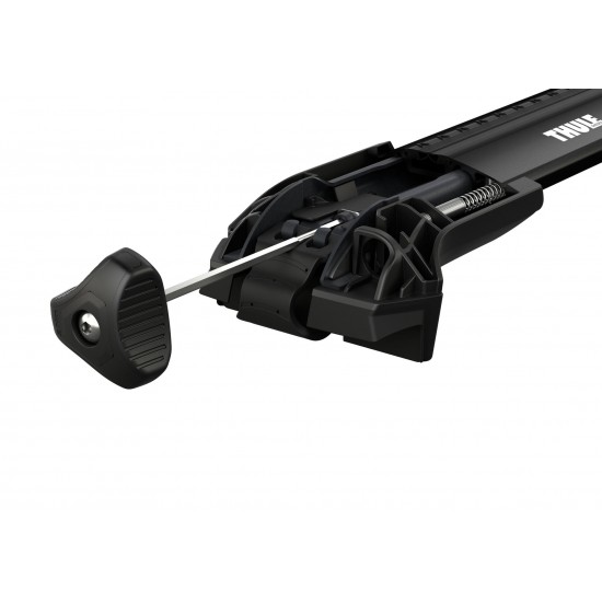 Thule 7204 Edge Raised Rail foot pack for cars with roof rails, pack of 4