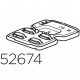 Thule 52674 mounting bracket for 598