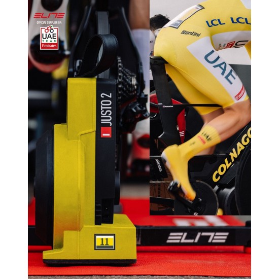 Elite Justo 2 direct drive FE-C mag trainer Limited Edition Yellow