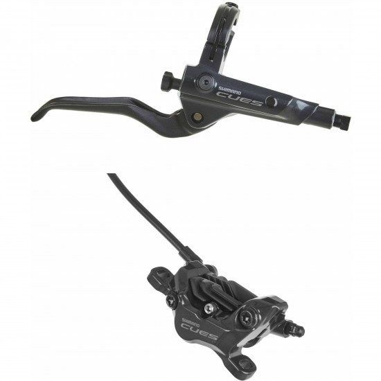 Shimano BR-U8020/BL-U8000 CUES bled brake lever/post mount 4 pot calliper, front